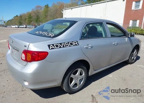 2010 Toyota Corolla Le z USA, uszkodzony, nr VIN 1NXBU4EEXAZ384240